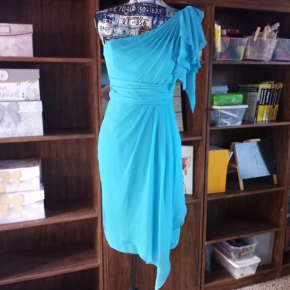 David's Bridal Dresses Beautiful Blue Dress Poshmark